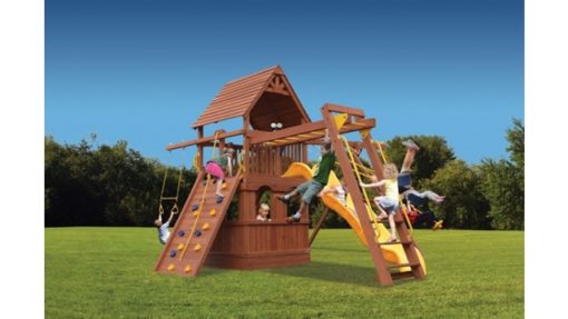 Deluxe Fort Combo 3 with Lower Level Playhouse