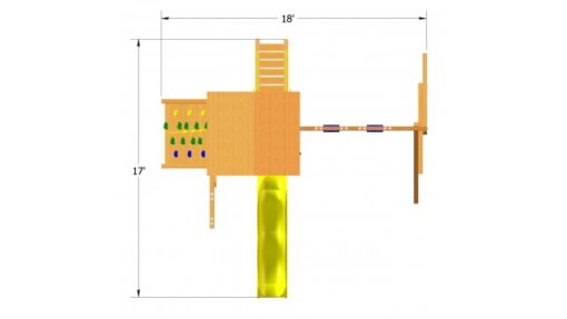 Deluxe Fort with 2 Position Beam - Image 2