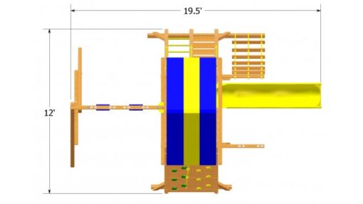 Original Playcenter with 2 Position Swing Beam - Image 4