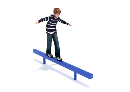 8-feet Straight Balance Beam - Image 2