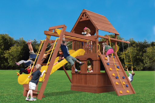 Turbo Deluxe Fort Combo 3 with Lower Level Playhouse - Image 3